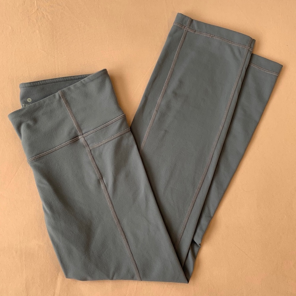 Athleta - Blue Gray Cropped Leggings